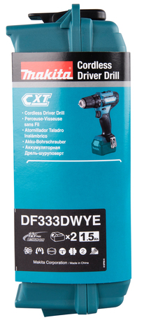 Безударная дрель-шуруповерт MAKITA DF333DWYE