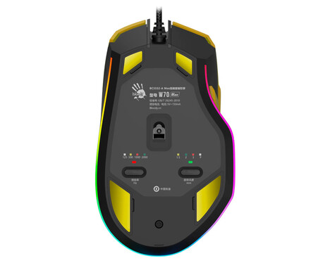 Мышь A4tech Bloody W70 MAX PUNK, цвет черный