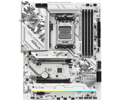 Материнская плата ASRock AM5 AMD B650 B650 STEEL LEGEND WIFI