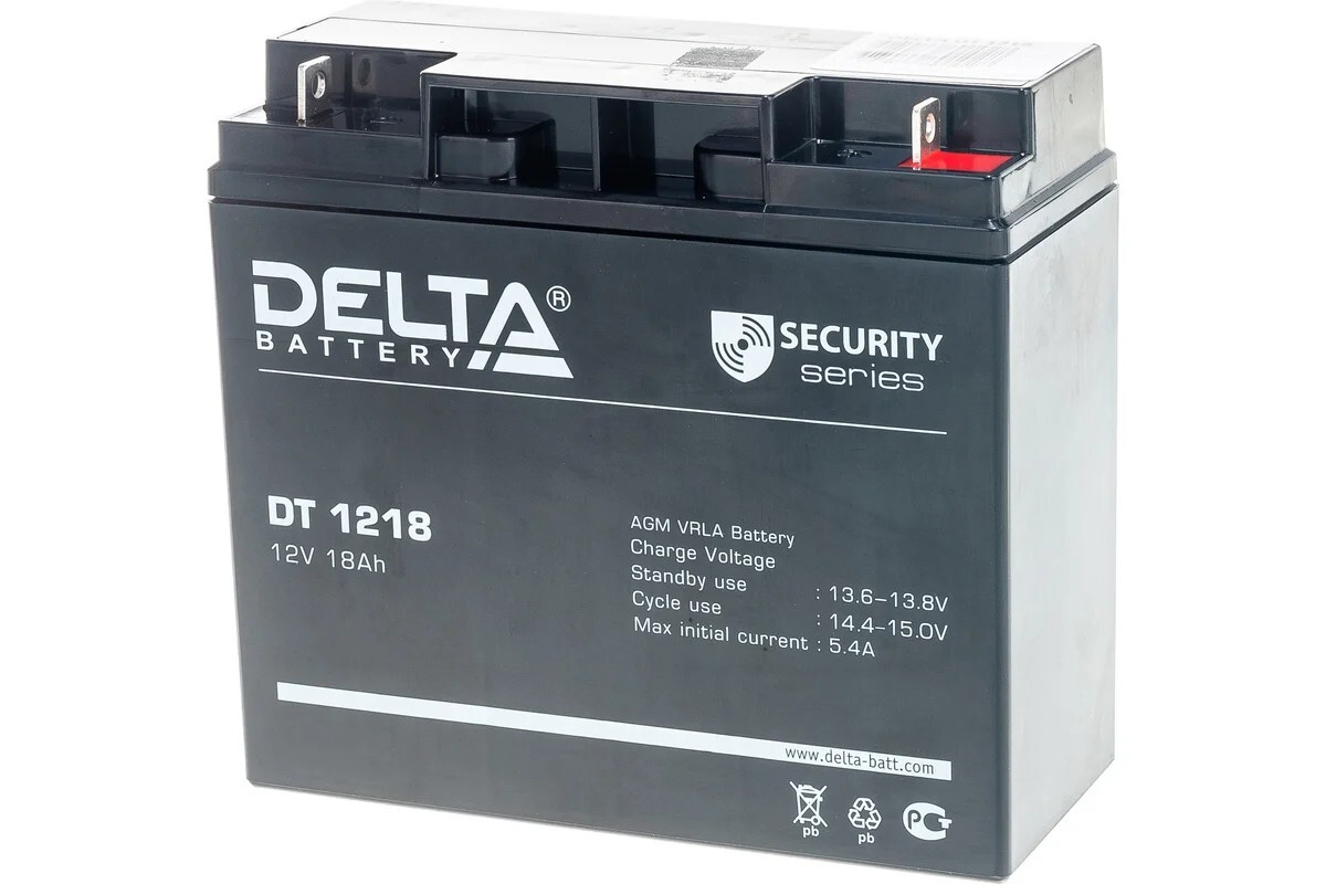 Сменная батарея для ИБП Delta DT 1218