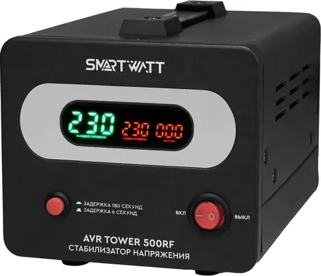 Стабилизатор напряжения SMARTWATT AVR TOWER 500RF 500ВА