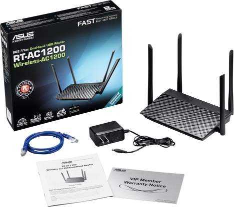 Wi-Fi роутер ASUS RT-AC1200