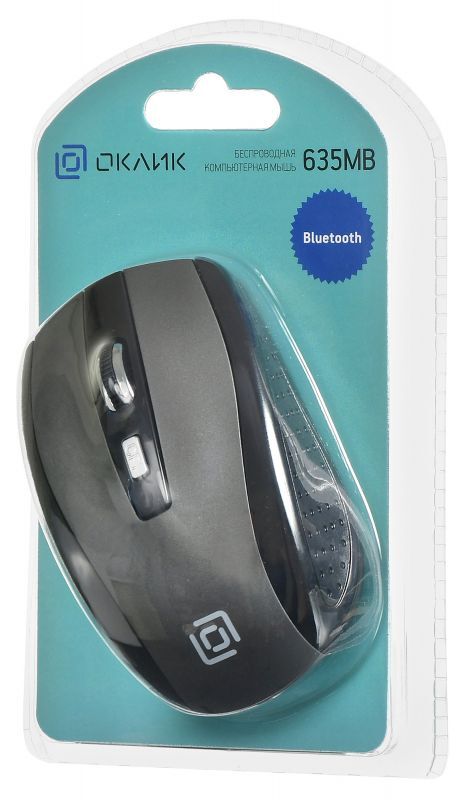 Мышь Oklick Мышь 635MB 489350, цвет черный