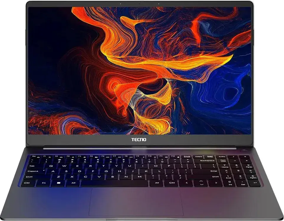 Ноутбук 15.6" IPS FHD TECNO MegaBook T15DA grey (AMD Ryzen 5 7430U/8Gb/512Gb SSD/VGA int/W11) (71003300345)