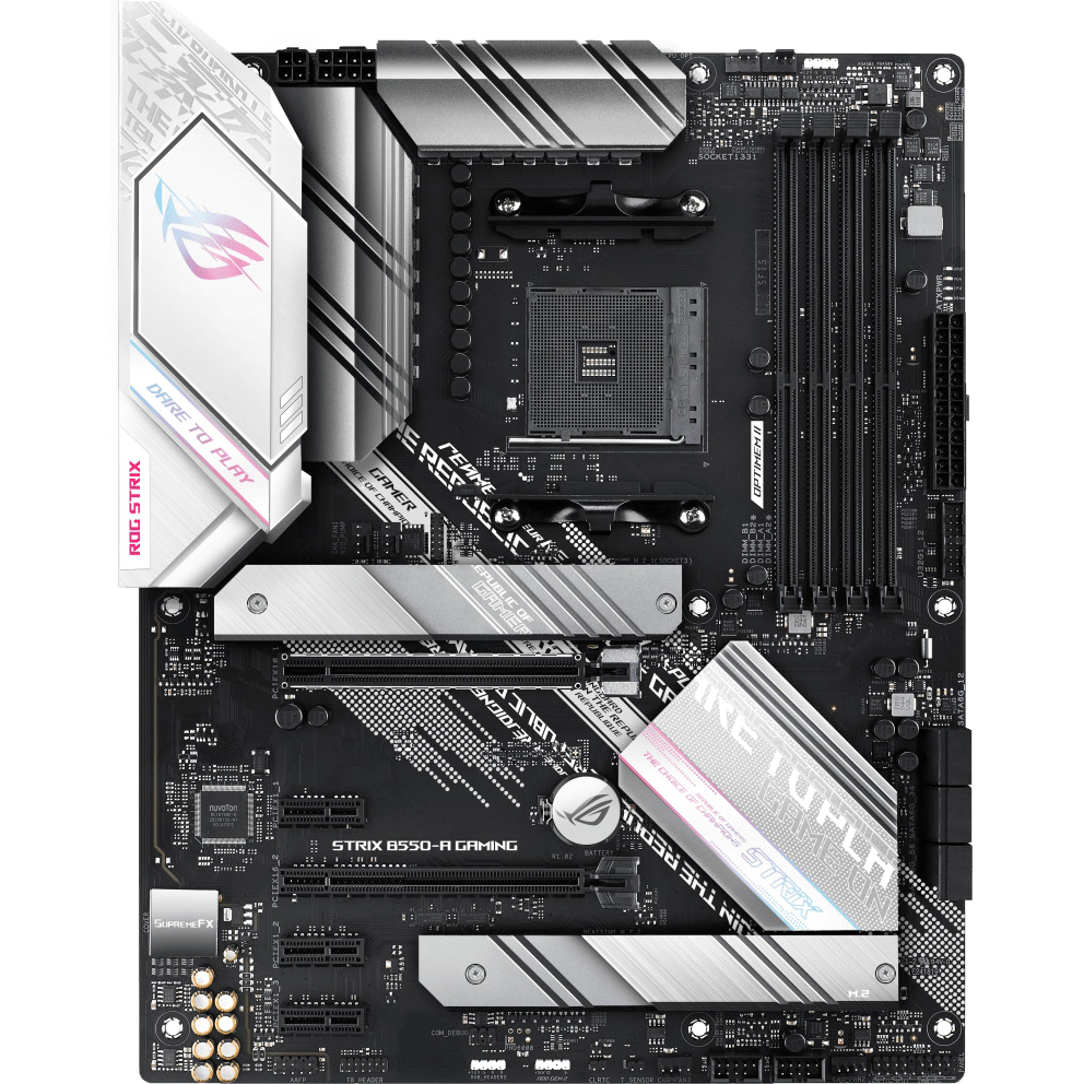 Материнская плата ASUS AMD B550 ROG STRIX B550-A GAMING