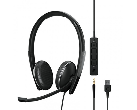Гарнитура ePOS ADAPT 165T USB II, цвет черный