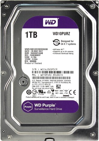 Жесткий диск  Western Digital 3.5 HDD  1TB 5.4K SATA3
