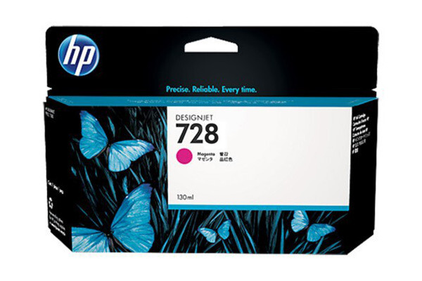 

Картридж пурпурный HP Inc. 728, F9J66A