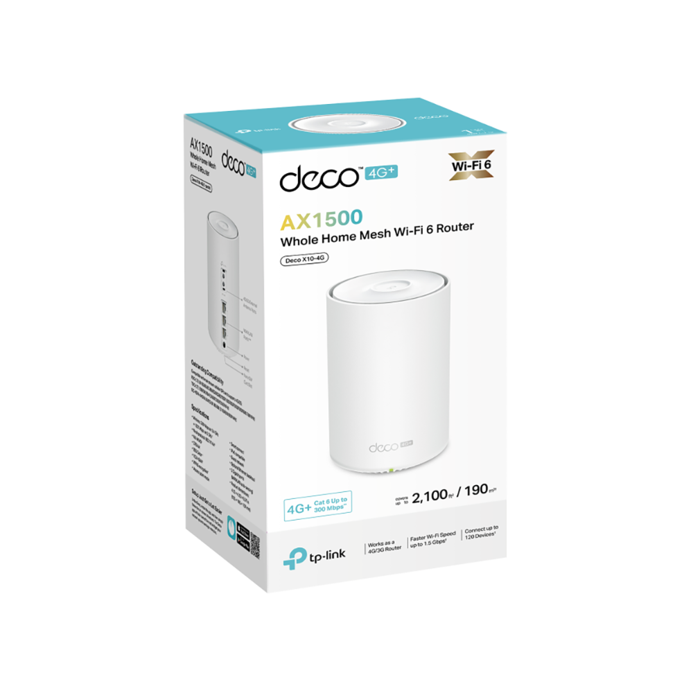3G/LTE-роутер TP-LINK DECO X10-4G