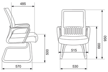 Кресло Бюрократ  MC-209