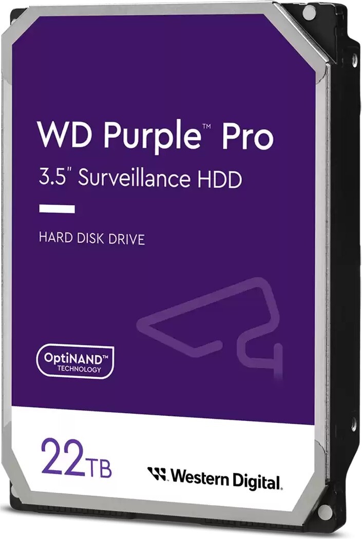 Жесткий диск  Western Digital Purple Pro 3.5  22TB 7.2K SATA3