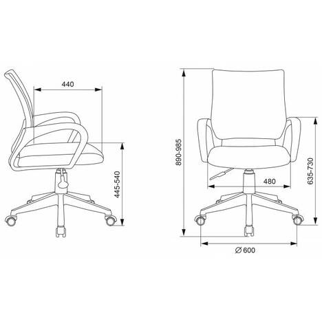 Кресло детское Бюрократ  KD-W4