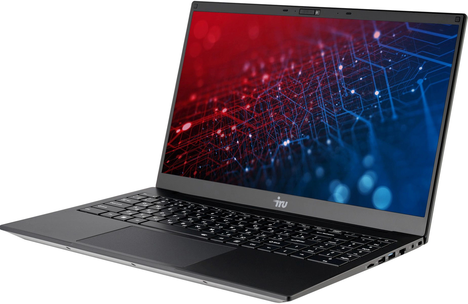 Ноутбук IRU Калибр 15PH AMD Ryzen 5 5500U (черный)