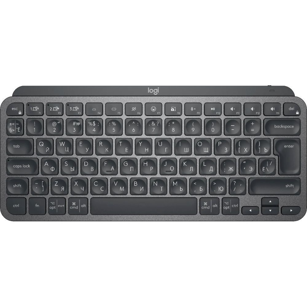 Клавиатура Logitech MX Keys Mini 920-010501, цвет темно-серый