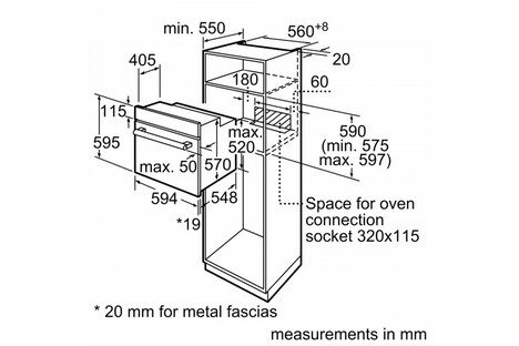 Электрический духовой шкаф Bosch HBF512BB1T