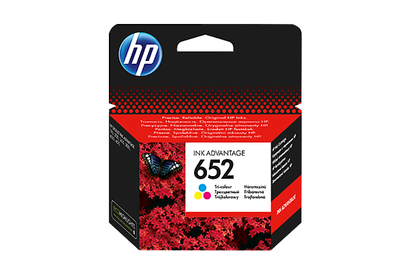 

Картридж пурпурный, желтый, голубой HP Inc. 652, F6V24AE