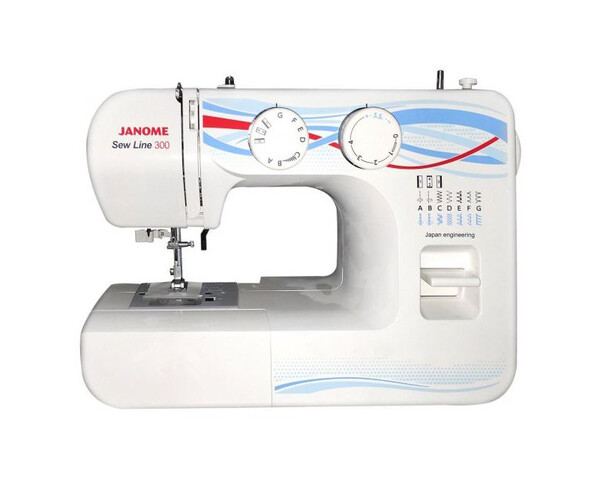 

Швейная машина Janome Sew Line 300 белый