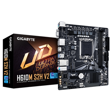 Материнская плата Gigabyte LGA 1700 Intel H610 H610M S2H V2