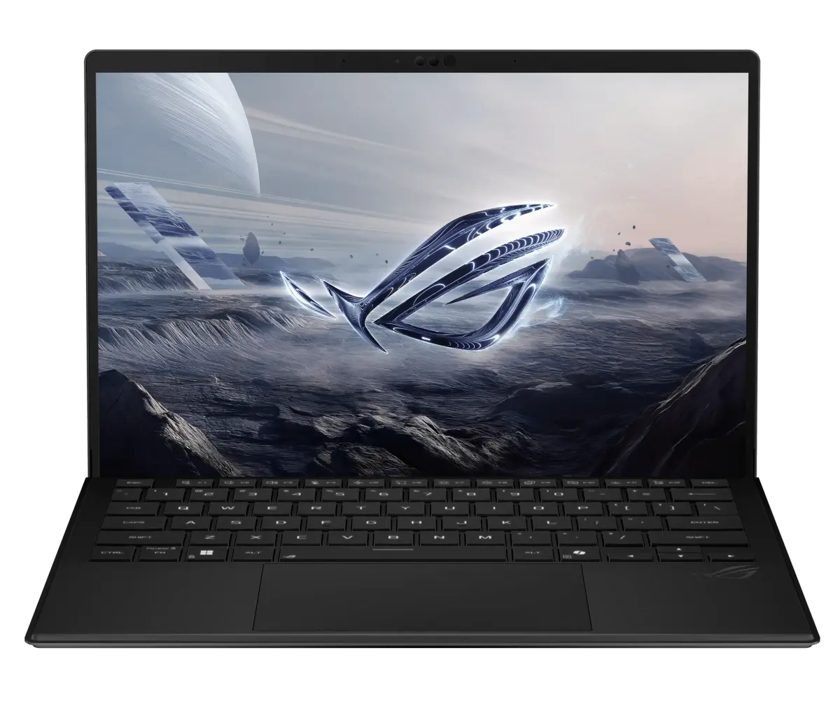 Ноутбук/ ASUS ROG Flow Z13 GZ302EA-RU045W Touch 13.4"(2560x1600 IPS)/Touch/AMD Ryzen Al Max+ 395(3Ghz)/32768Mb/1024PCISSDGb/noDVD/Int:AMD Radeon 8060S Graphics /Cam/BT/WiFi/70WHr/war 1y/1.2kg/Off Black/Win11Home +  +чехол +стилус