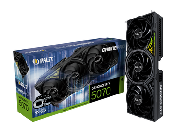 Видеокарта Palit GeForce RTX 5070 12 ΓБ Retail (плохая упаковка )