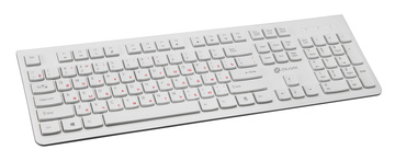 Клавиатура Oklick KeyBoard 505M 1196547, цвет белый