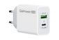 Зарядное устройство GoPower 1USB+1Type-C 20W QC3.0