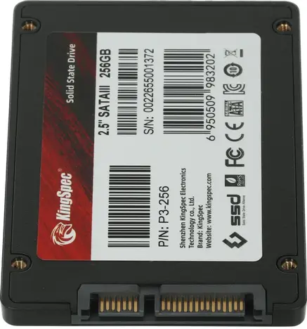 Внутренний твердотельный накопитель KINGSPEC P3 P3-256 2.5" 256GB