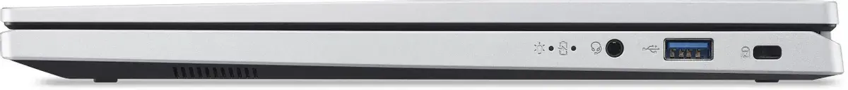 Ноутбук/ ACER Aspire AG14-21P-R4XC 14"(1920x1200 (матовый) IPS)/AMD Ryzen 3 7320U(2.4Ghz)/8192Mb/256PCISSDGb/noDVD/Int:UMA/Cam/BT/WiFi/50WHr/war 1y/1.5kg/Silver/NoOS