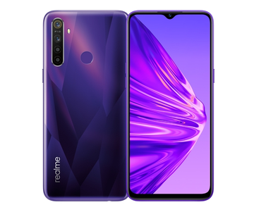 Смартфон realme  5 (RMX1927) 64 ГБ фиолетовый