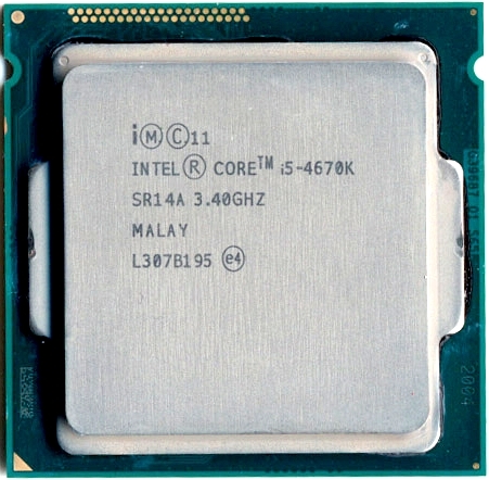 Процессор Intel     Core i5-4670 OEM