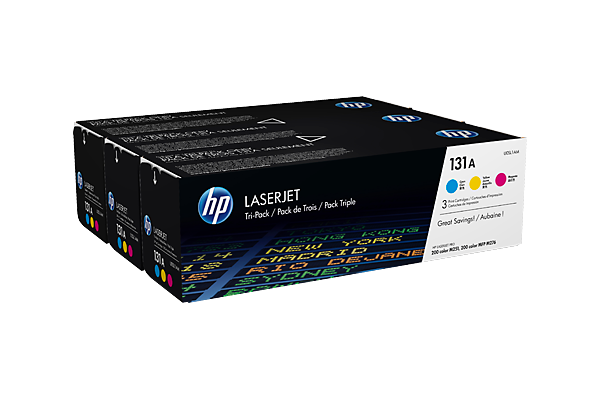 

Тонер-картридж голубой, пурпурный, желтый HP Inc. 131A, U0SL1AM