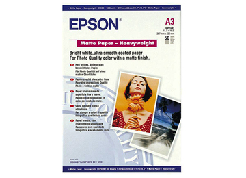 Бумага Epson Matte Paper-Heavyweight, C13S041261