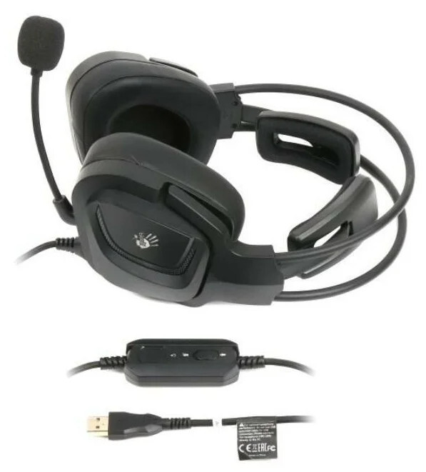 Гарнитура A4tech Bloody G575, цвет черный