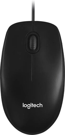 Мышь Logitech M100 910-006765, цвет черный