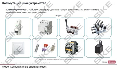 ООО «Корпоративные системы Плюс» Электронный курс Электромонтер по ремонту и обслуживанию электрооборудования: Профессиональный модуль, Монтаж и ремонт осветительных электроустановок и аппаратов защиты (лицензия), базовая версия