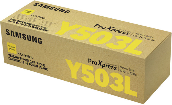 

Тонер-картридж желтый Samsung CLT-Y503L, SU493A