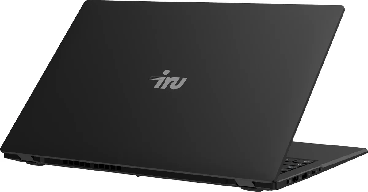 Ноутбук IRU Planio 15ING Intel N100 (черный)