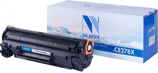 Картридж черный NVPrint LaserJet Pro, NV-CE278X