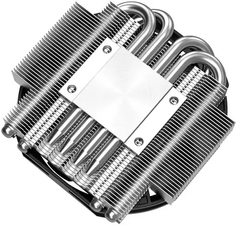 Устройство охлаждения(кулер) ID-Cooling IS-30i Soc-1151/1200/1700 черный 4-pin 17-36dB Al+Cu 100W 260gr Ret