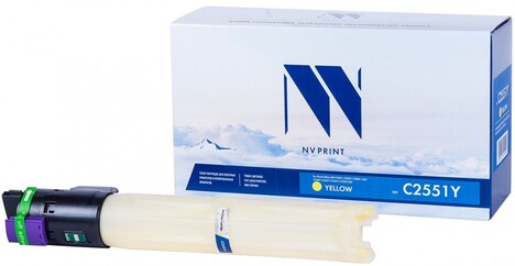 Тонер-картридж желтый NVPrint для Ricoh, NV-MPC2551Y
