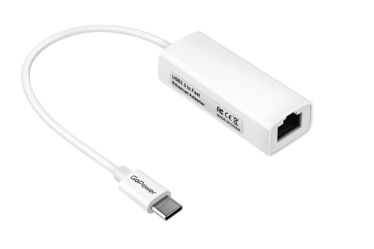GoPower Адаптер Type-C - RJ-45 00-00029633