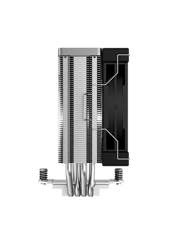 Вентилятор Deepcool AK400 (Height 155mm, 6mm x 4pcs, Fan 120mm, 500;1850RPM ±10%, < 29 dB(A), 4-pin PWM, TDP 220W, Al+Cu, Screw, Socket AMD AM5/AM4, Intel LGA1700/1200/115x) {18} (727446)
