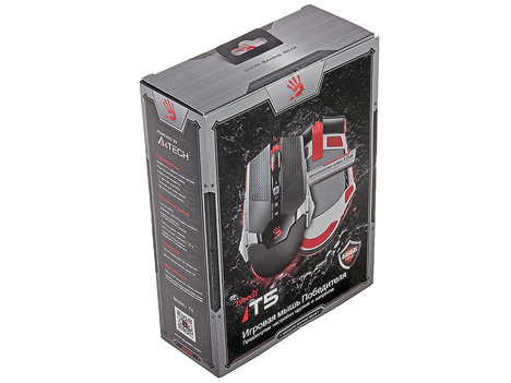 Мышь A4tech Bloody T5 Winner T5, цвет серебристый