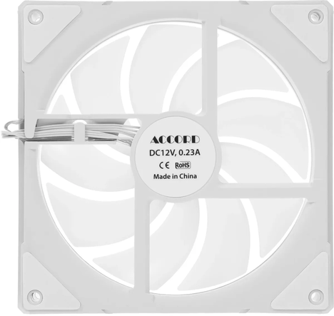 Вентилятор Accord для корпуса ACC-YF14 ARGB White
