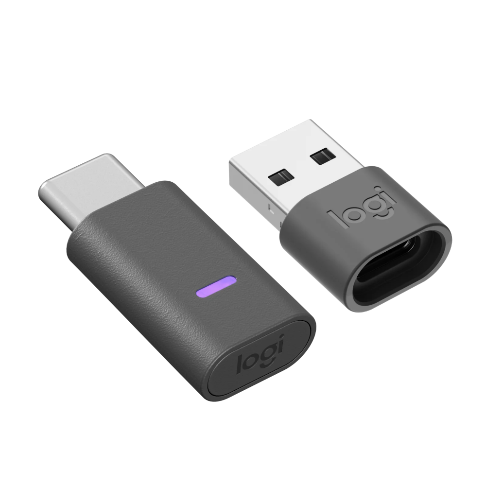 Bluetooth-гарнитура Logitech Zone Wireless 2 UC Graphite (with receiver), цвет черный