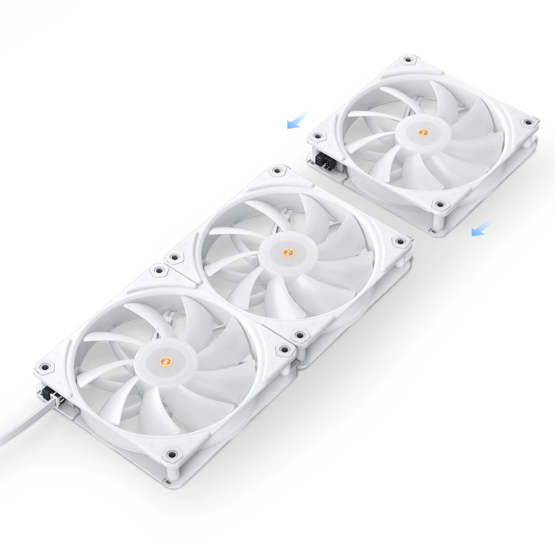 Вентилятор JONSBO для корпуса ZF-120 White (3 in 1)