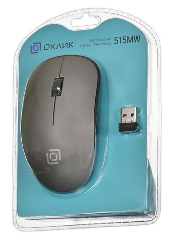 Мышь Oklick Мышь 515MW 1018267, цвет черный