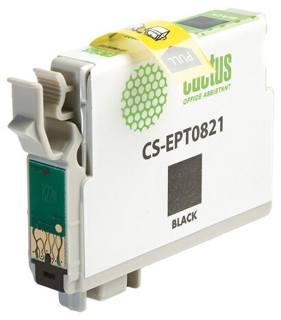 Картридж черный Cactus CS-EPT0821