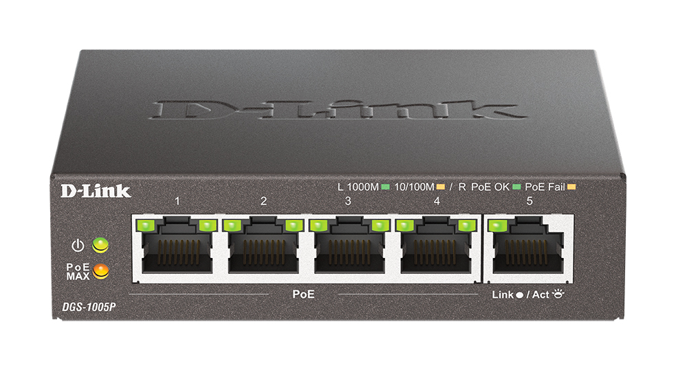Коммутатор D-LINK DGS-1005P