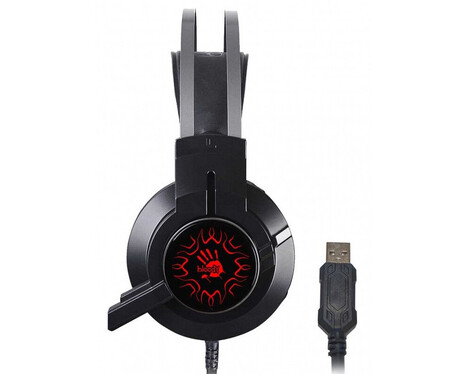 Гарнитура A4tech Bloody J437, цвет красный/черный